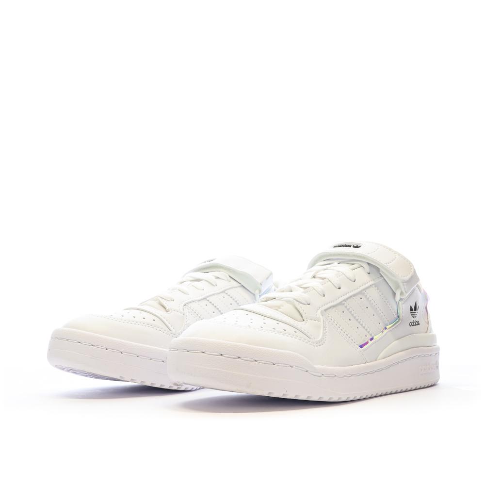 Adidas Baskets Blanches Femme Adidas Forum Low