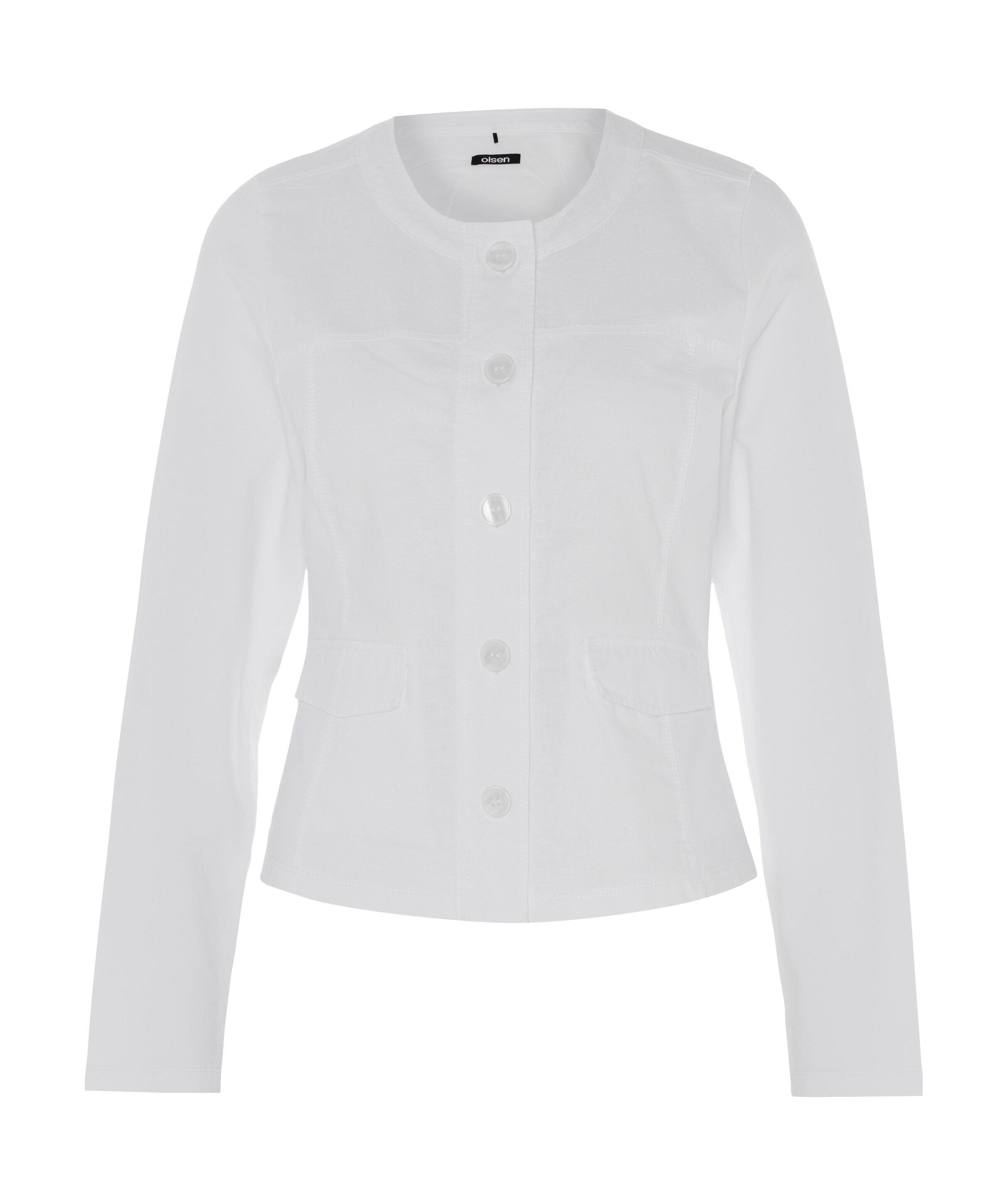 Olsen Dames jas wit