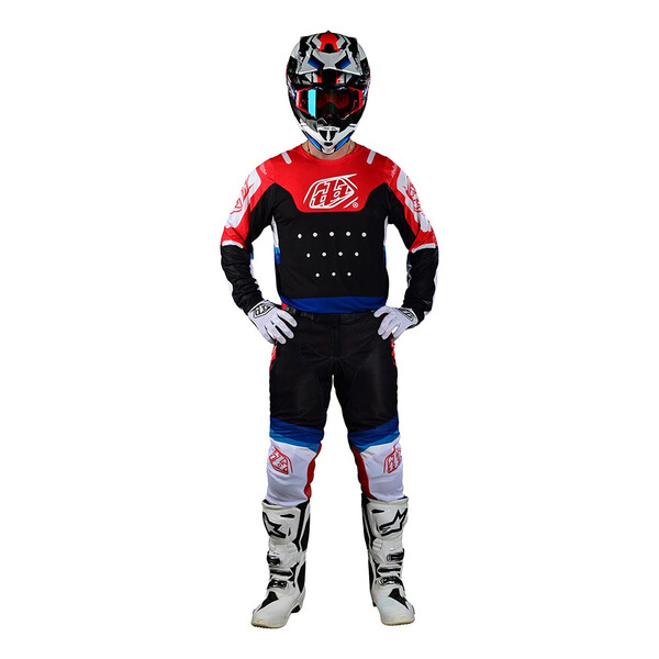 Troy Lee Designs - Maillot GP Pro Air Apex Noir / Rouge / Bleu / Blanc
