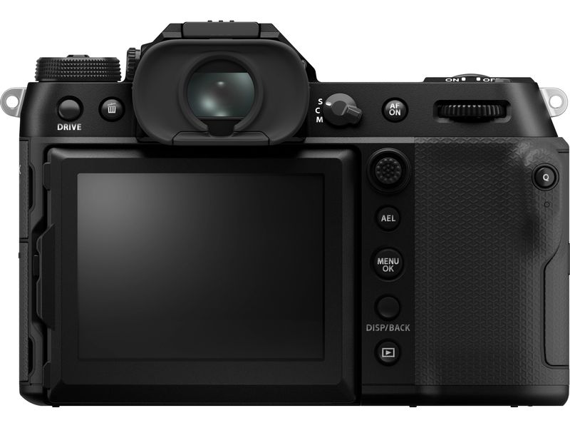 Fujifilm Fotokamera GFX 100SII Spiegellose Systemkamera mit 102-Megapixel-Sensor, Highspeed-AF und integriertem Bildstabilisator