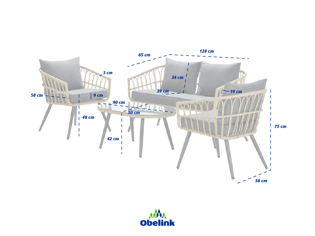 Outdoor Feelings Virginia loungeset