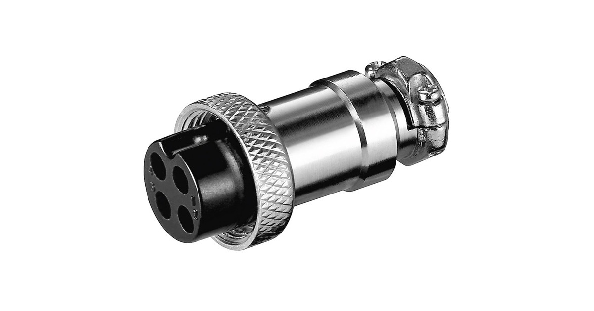 goobayMicrofoonkoppeling 4-Pin  (Zilver)