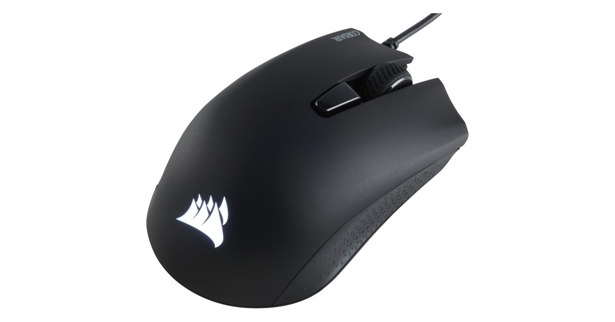 CorsairHARPOON RGB PRO FPS/MOBA Gaming Mouse  (Zwart, 200 - 12.000 dpi, RGB leds)