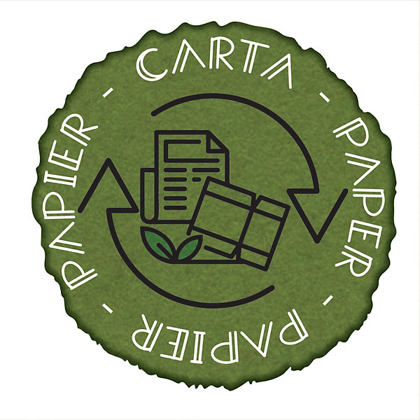 Étiquette autocollante  Papier