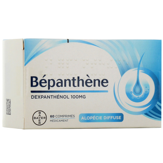 Bepanthène 100 mg - Pertes de cheveux