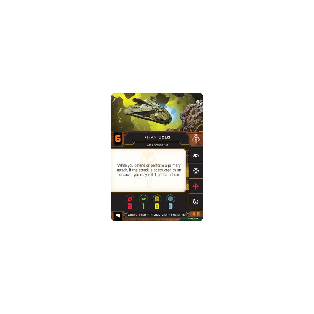 Star Wars - X-Wing 2.0 - Lando's Millennium Falcon