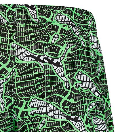 Puma Bådeshorts -  Grøn m. Print