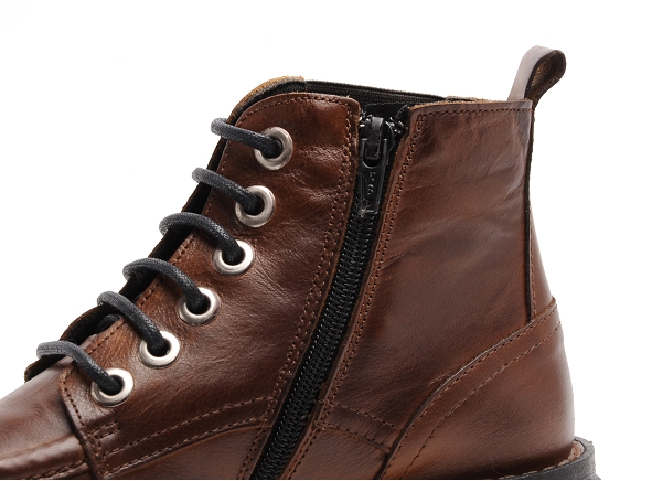 Chacal boots bottine plates femme 6075 marron