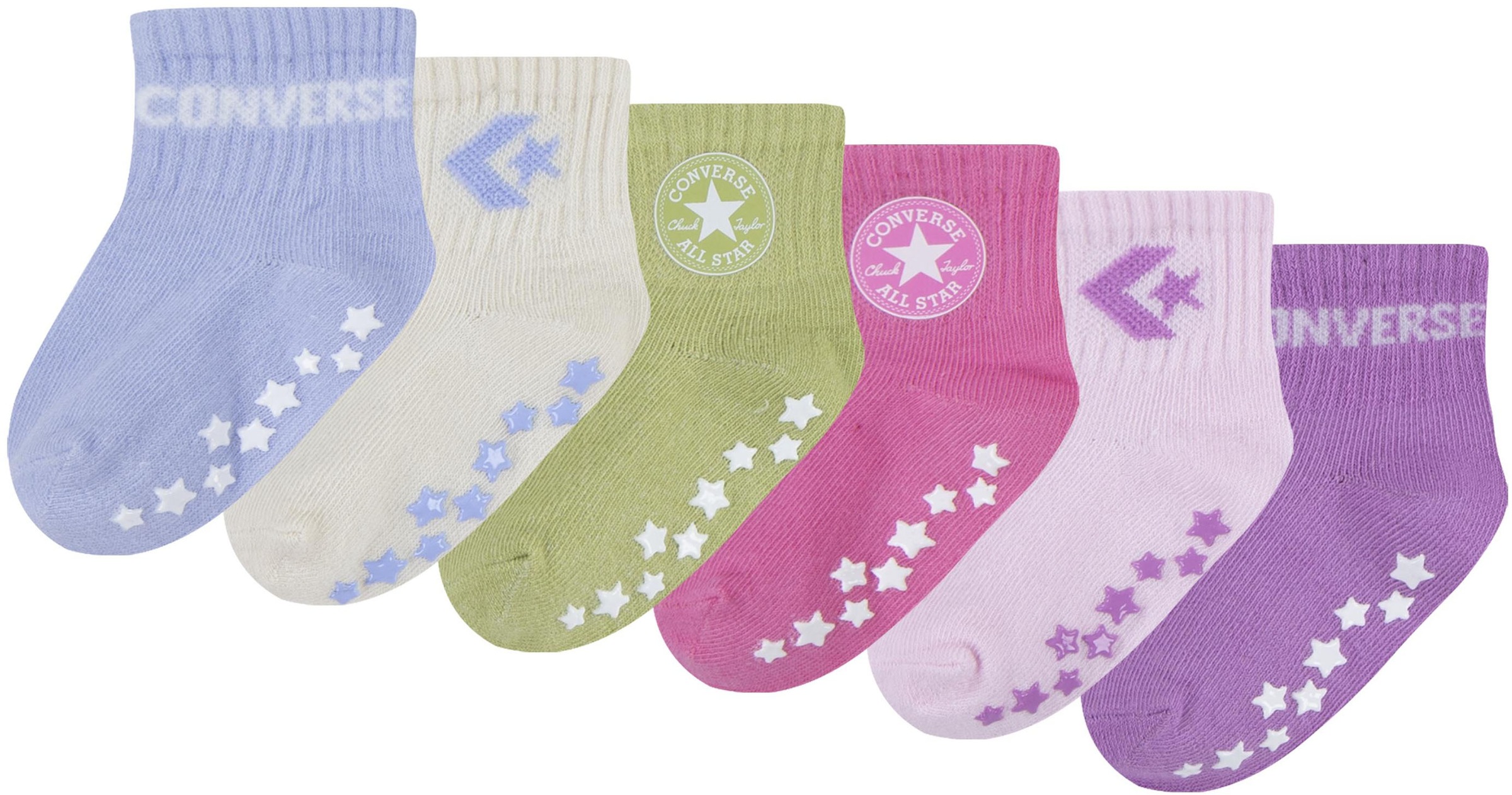 Converse Socken »CHN CORE 6PK GRIP INF TOD SCKS« 6 Paar tlg. für Babys