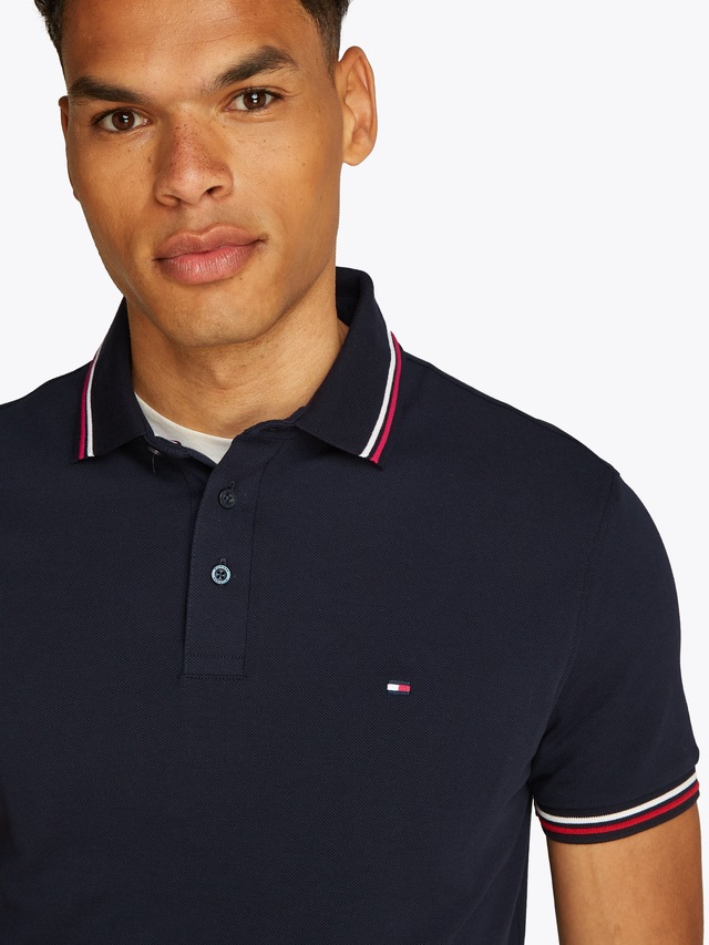 Tommy Hilfiger Poloshirt »TIPPED SLIM FIT POLO«, mit Kontrast-Details
