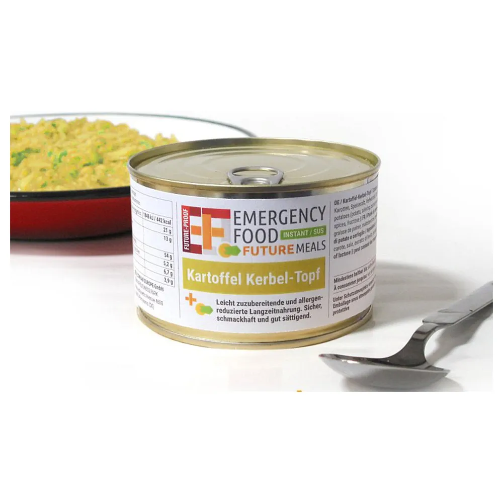 EF Emergency Food -  Kartoffelkerbeltopf Dose