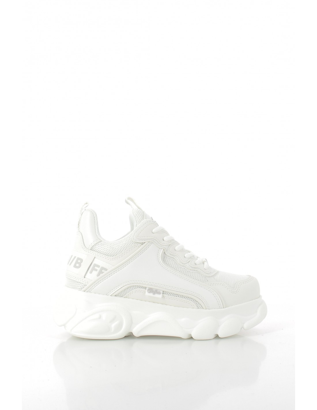 buffalo Baskets compensées Femme cld chai blanc