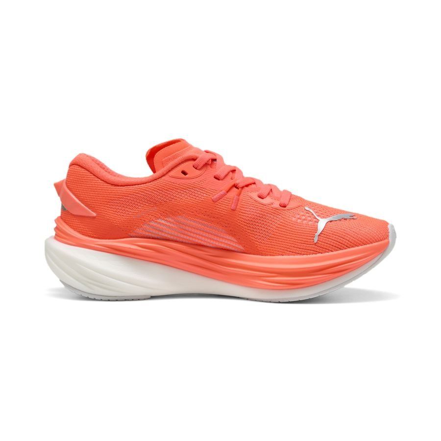PUMA Chaussures de Running Deviate Nitro 3 - Glowing Red/Argenté Femme