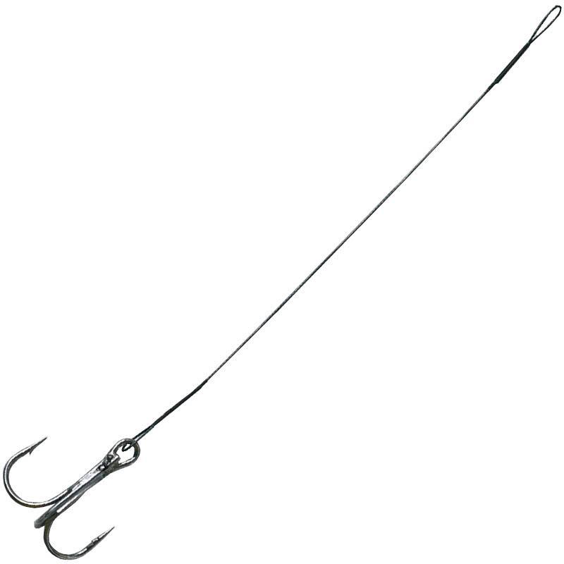 Bas De Ligne Carnassier Iron Claw Stinger Systems - Par 2