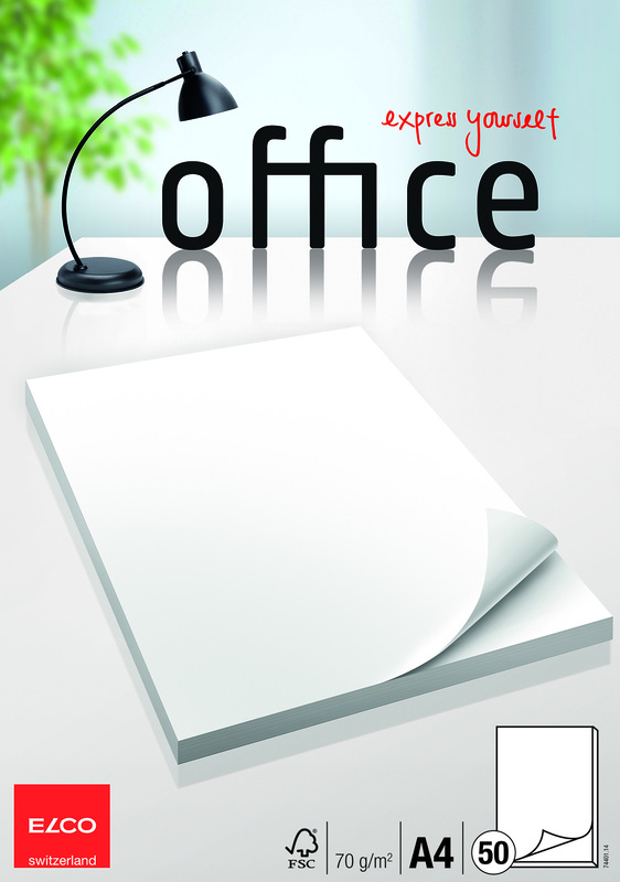 Elco Office Schreibblock, A4, blanco