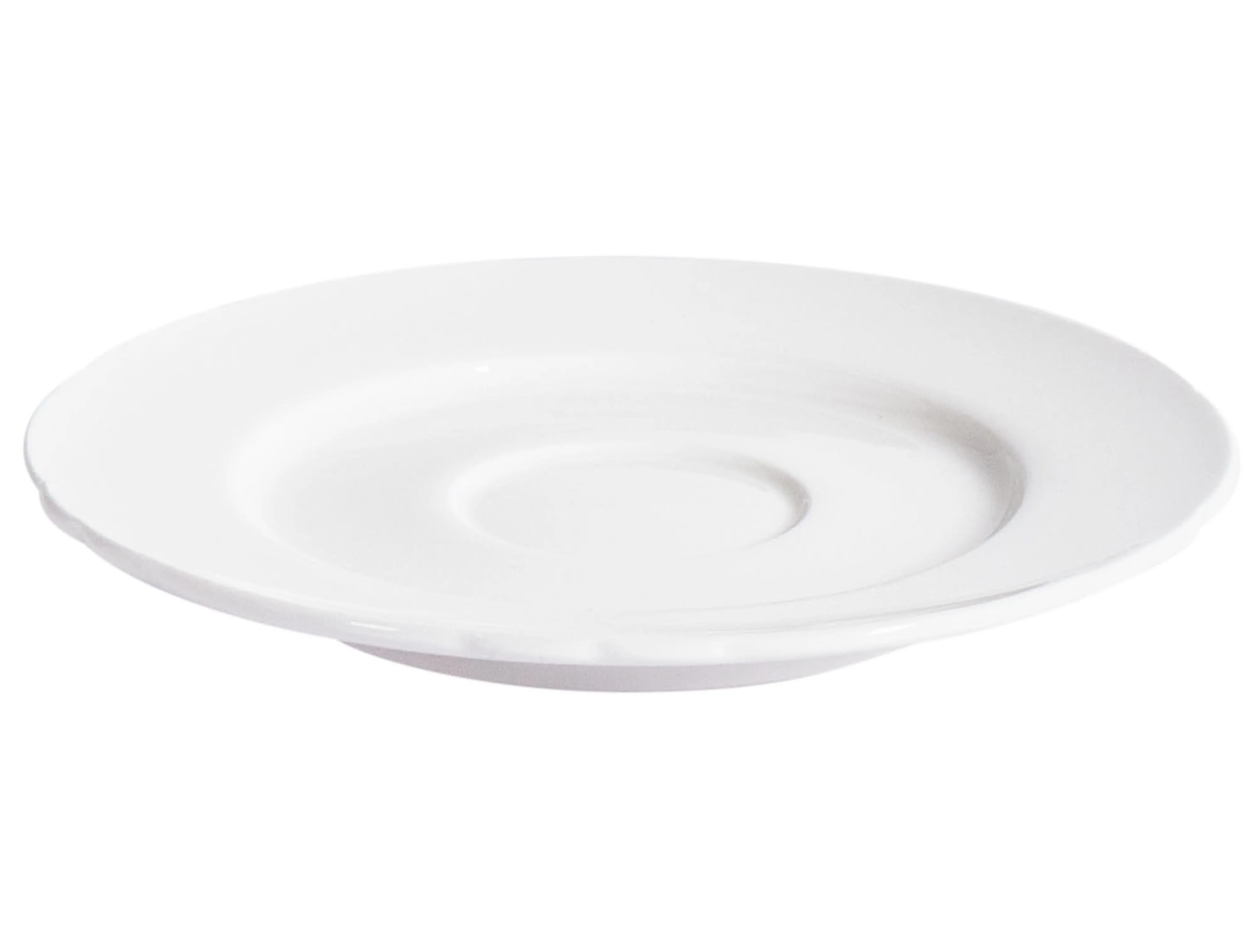 Set van 4 kopjes met schotels ELDERBERRY Porselein Wit