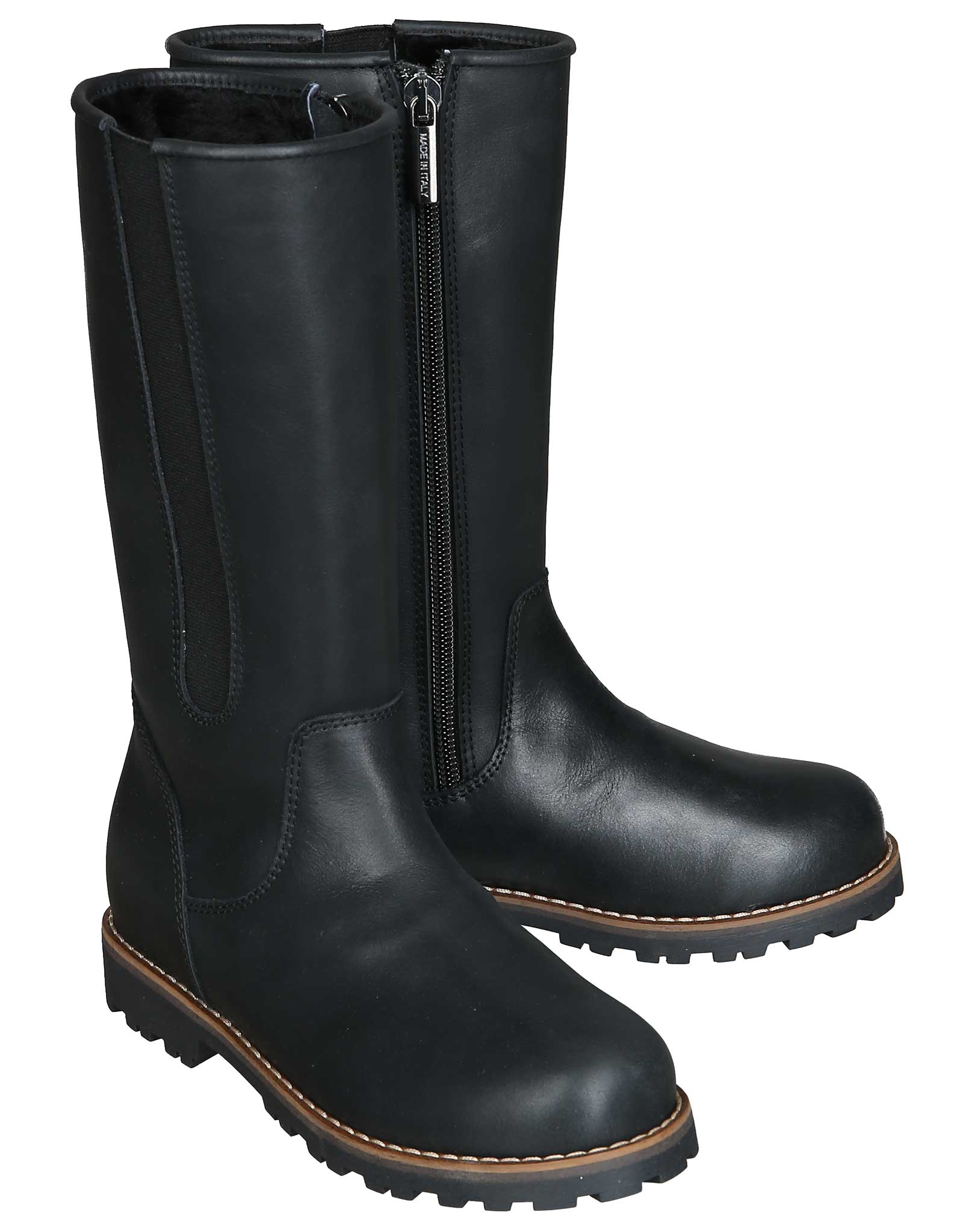 Winterstiefel MADALINA gefüttert in schwarz