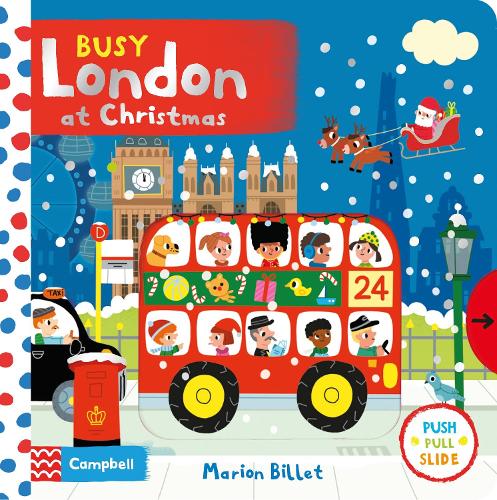 Busy London at Christmas - Campbell London (Board book)