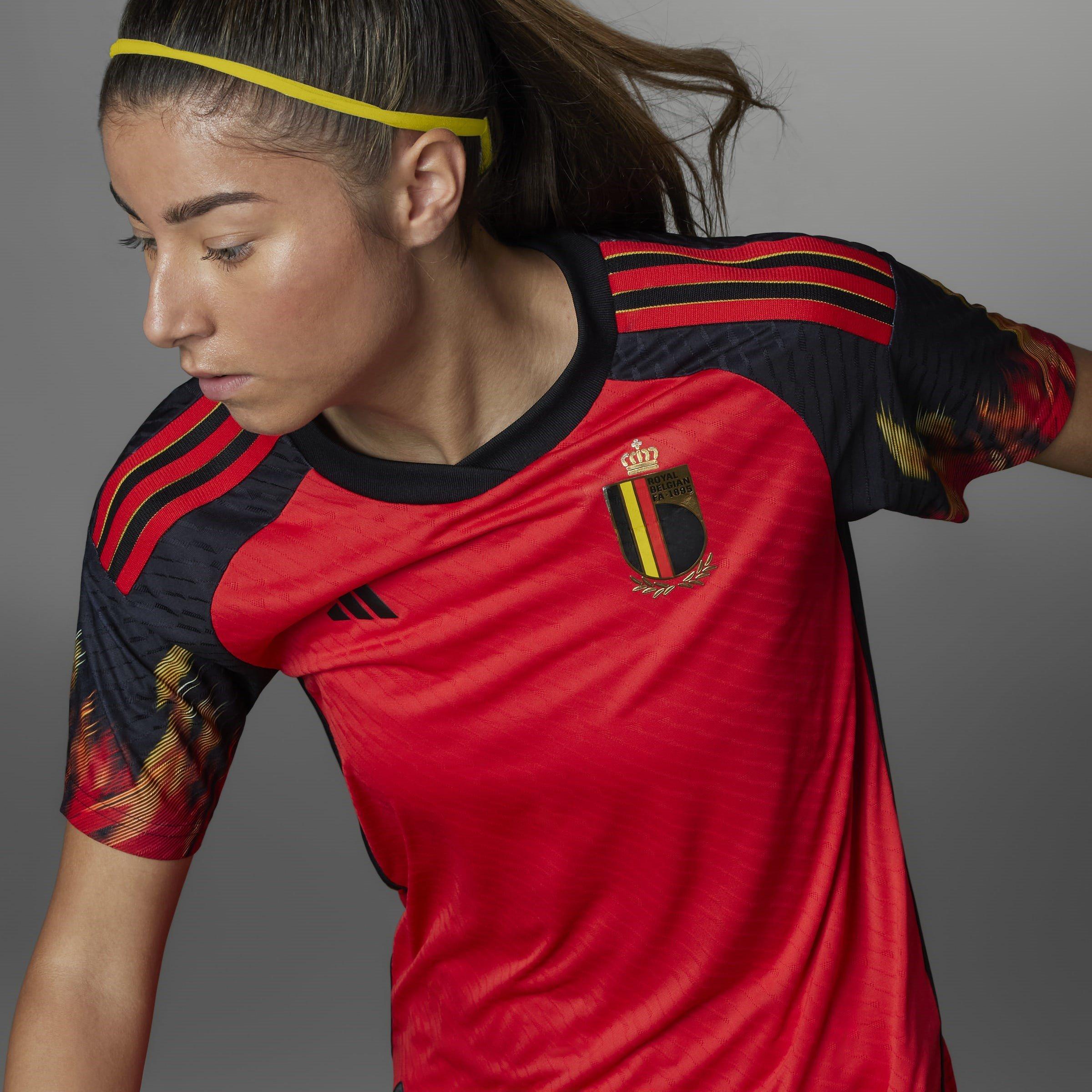 adidas Belgium Authentic Home Shirt 2022 Womens