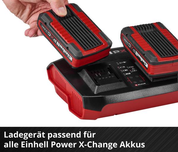 Einhell PXC-Ladegerät Power X-Twincharger 4A