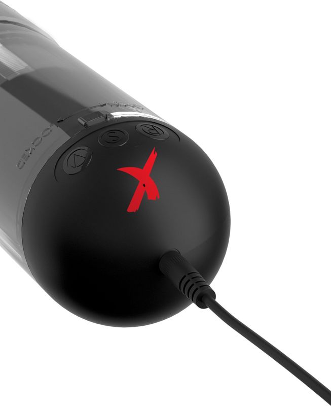 Pipedream - Extender Vibrating Penis Pump - Masturbator Vagina Transparant