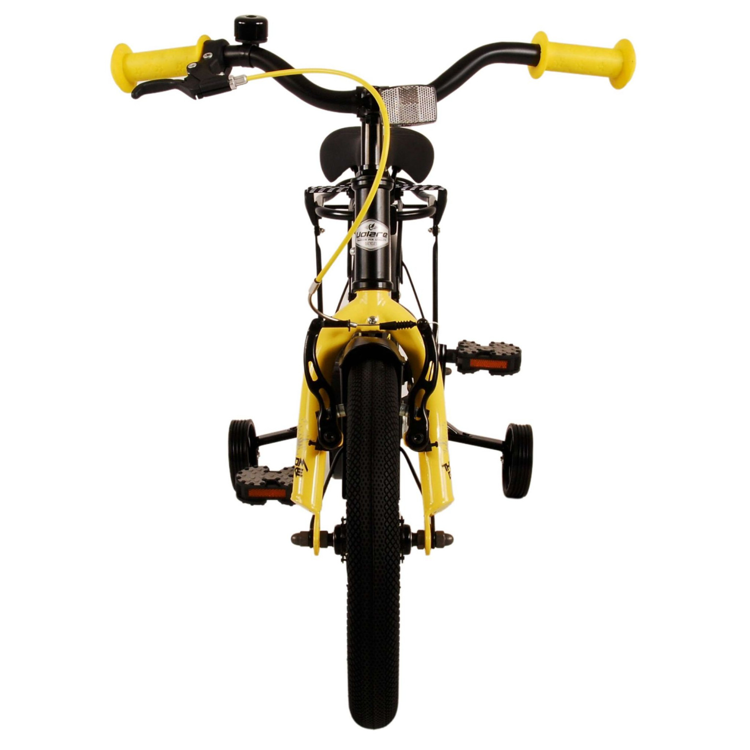 Volare Thombike Fiets - 14 inch - Zwart Geel