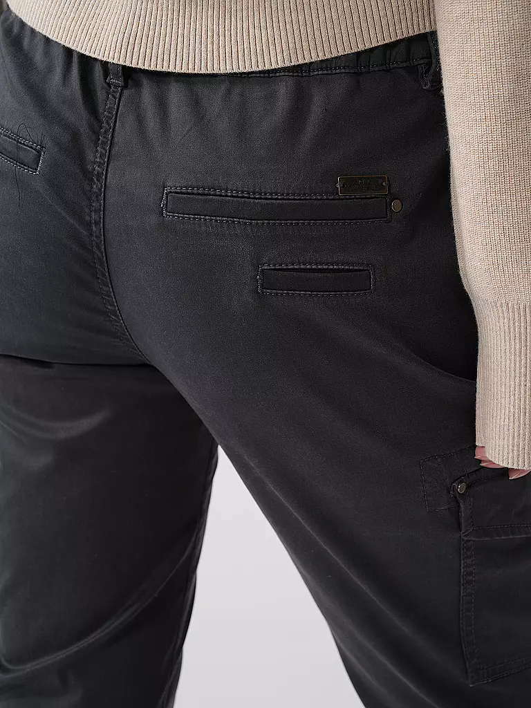 MOS MOSH Cargohose MMGILLESTIMAFPANT grau