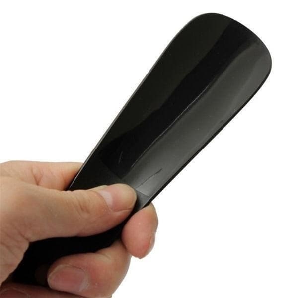 3-Pakke Skohorn Liten Plast 16x4.5cm - Svart