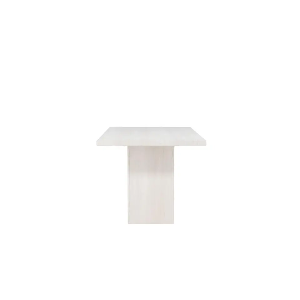 Eettafel Whitewash Hout - 200x90x75cm - Olga
