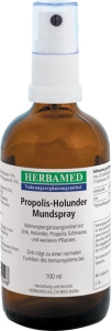 Herbamed Propolis Holunder Mundspray