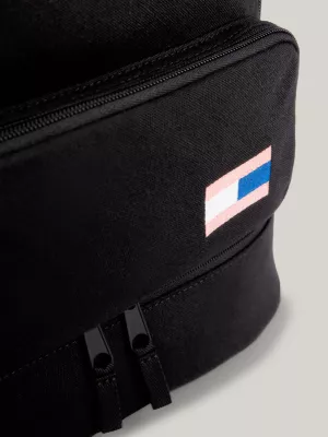 Conjunto de mochila infantil reciclada com bandeira americana