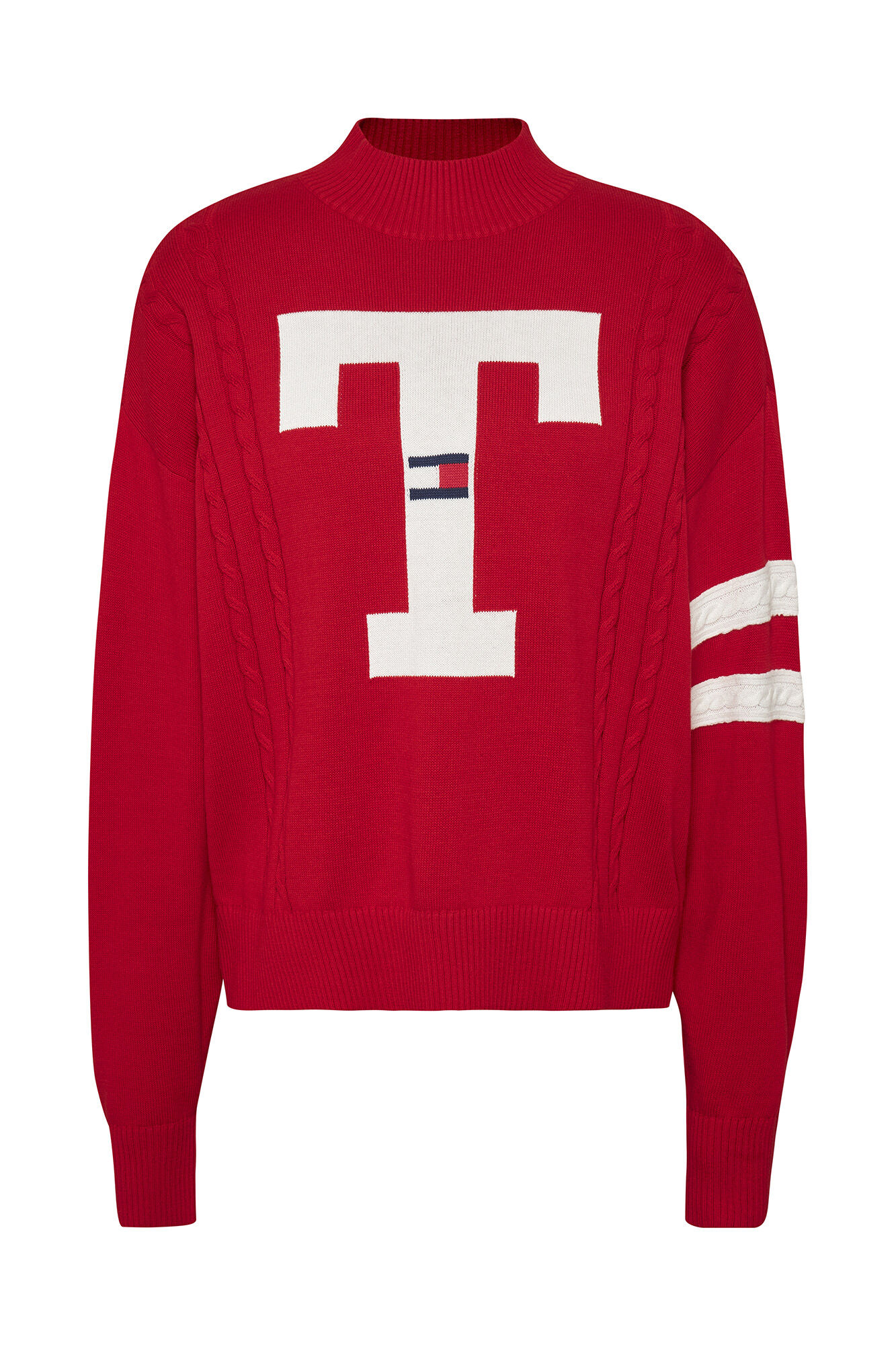 Suéter de malha feminino Tommy Jeans