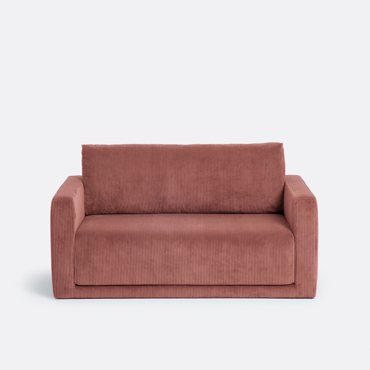 LA REDOUTE INTERIEURS<br>Sofá cama 2 lugares ribfluweel Hani