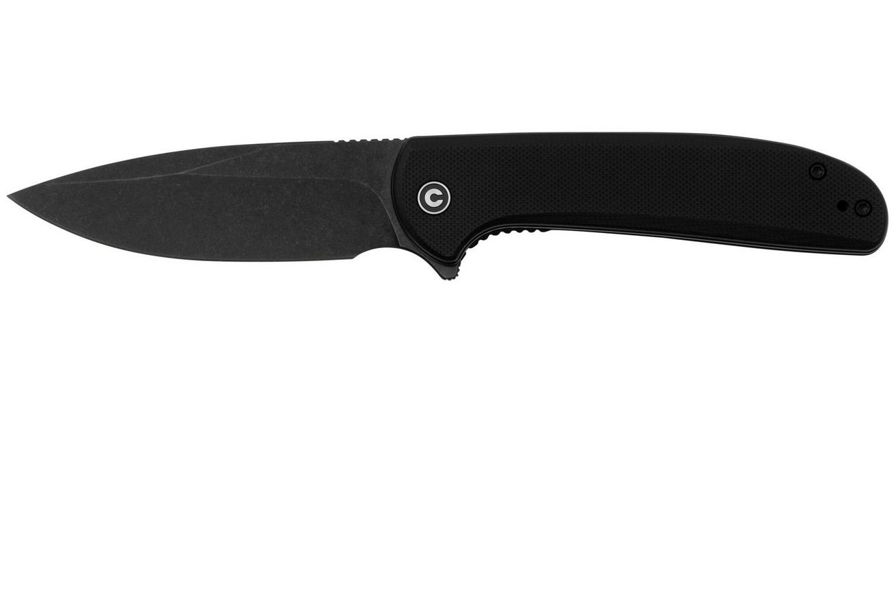 Civivi Primitrox C23005A-2 Blackwashed Nitro-V, Black G10 zakmes