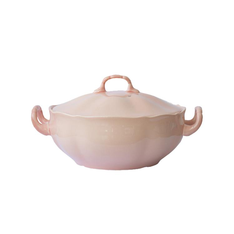 RG Serving Bowl lid 22x9cm - Quartz Pink