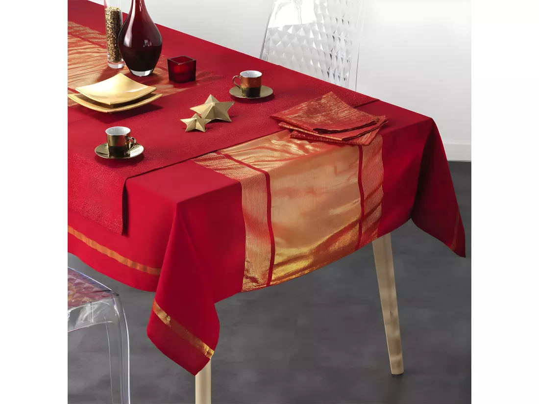 Lot de 3 Serviettes de Table 