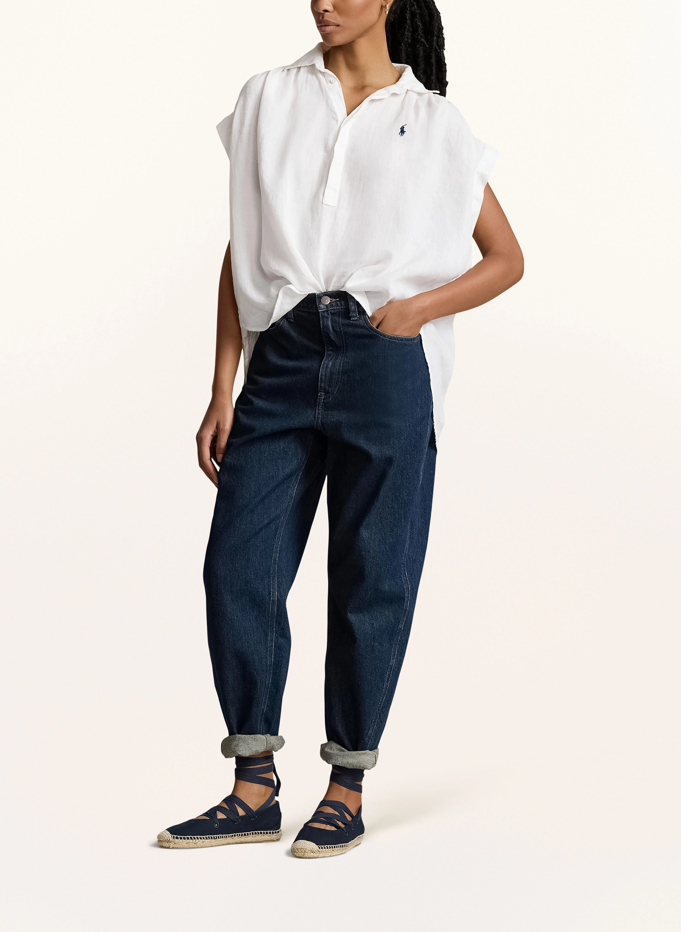 POLO RALPH LAUREN Blusenshirt aus Leinen