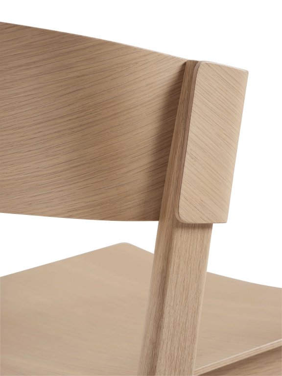 Muuto Cover Side Chair Eetkamerstoel eiken