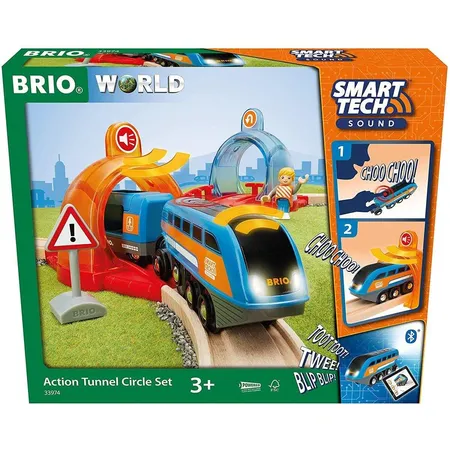 BRIO Smart Tech Sound Action Tunnel Circle Set