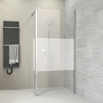 Sealskin Inloopdouche Code A3 90x197 cm met Gesatineerde Band