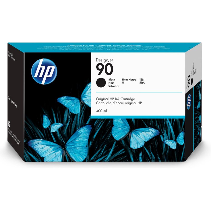 HP DesignJet 90 cartouche d'encre noire, 400 ml