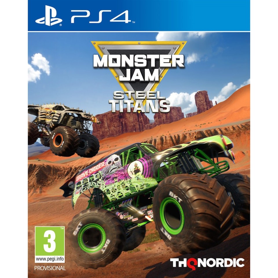 Monster Jam: Steel Titans- PlayStation 4