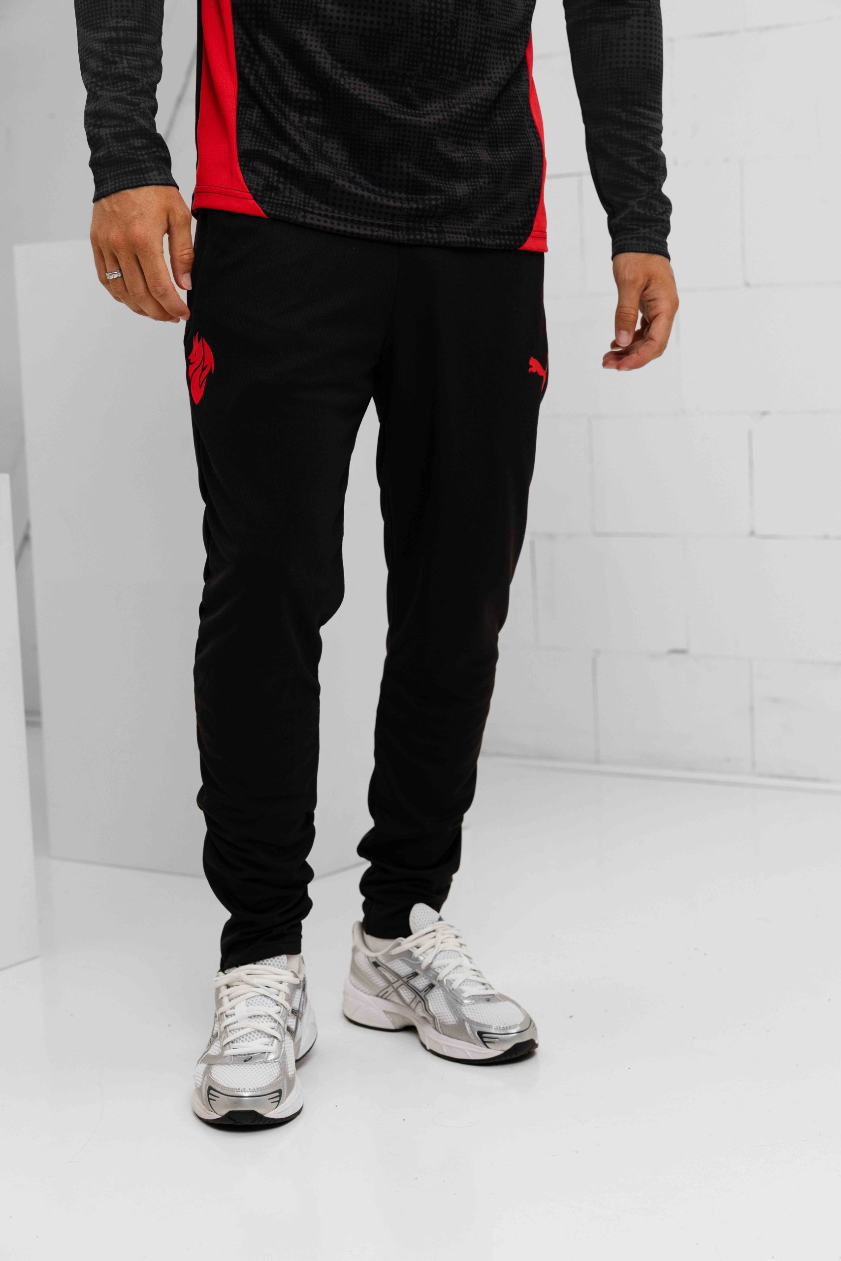 AC Milan 1/4 Zip Trainingspak Senior 2025/2026 Zwart