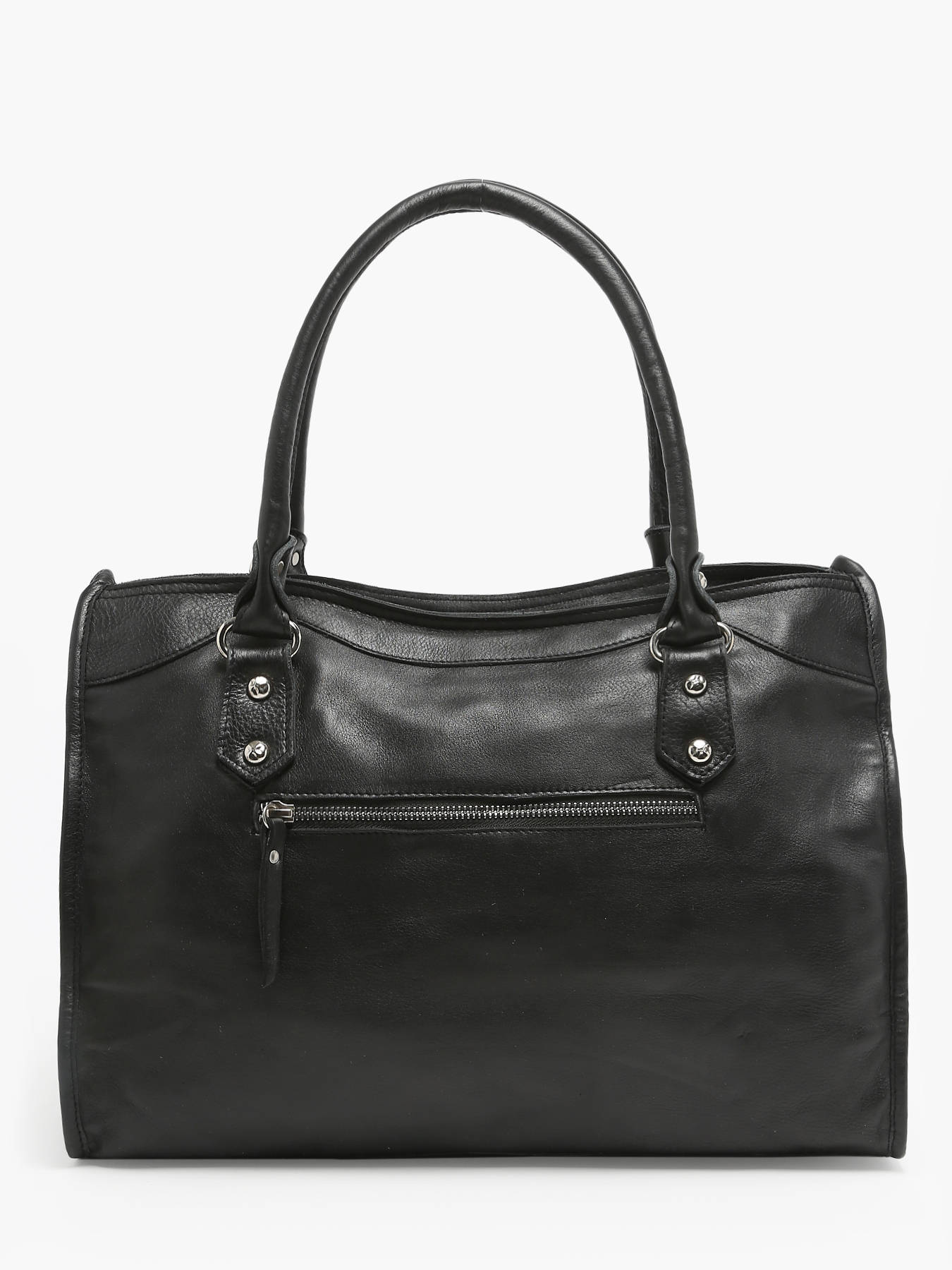 Cabas Glam cuir BASILIC PEPPER