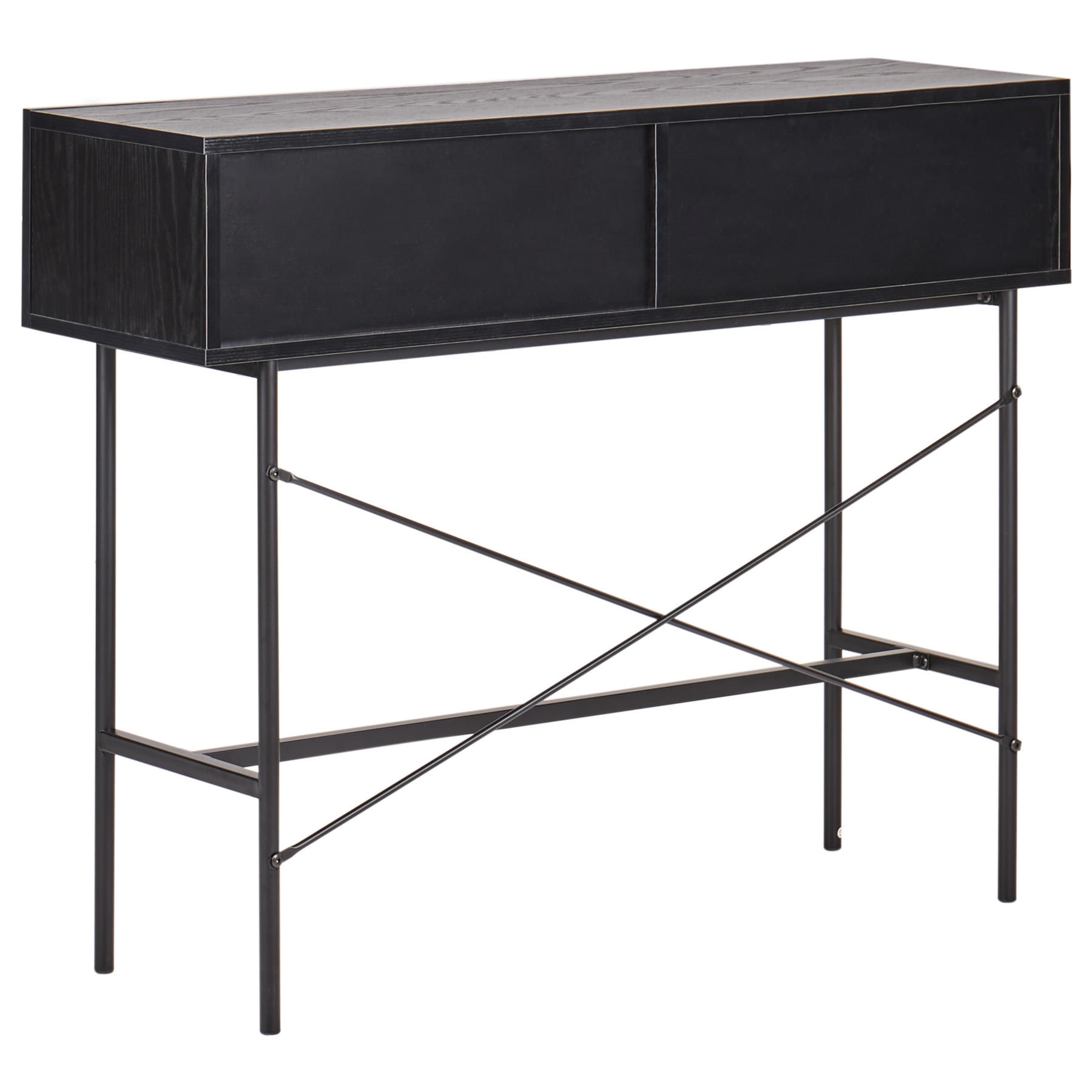 Beliani - COVENTRY - Sidetable - Zwart - MDF