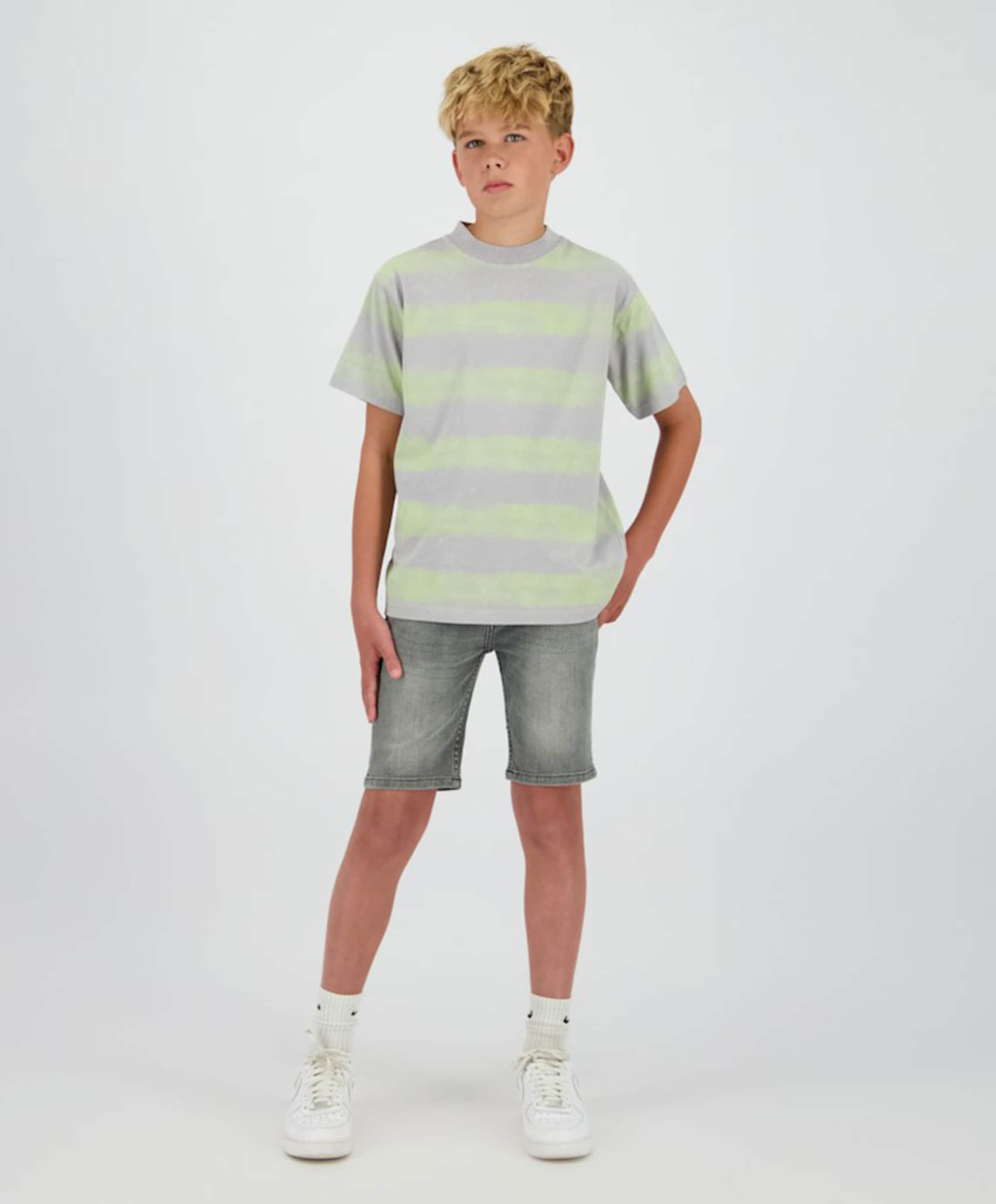 Raizzed Oregon jongens korte broek grijs