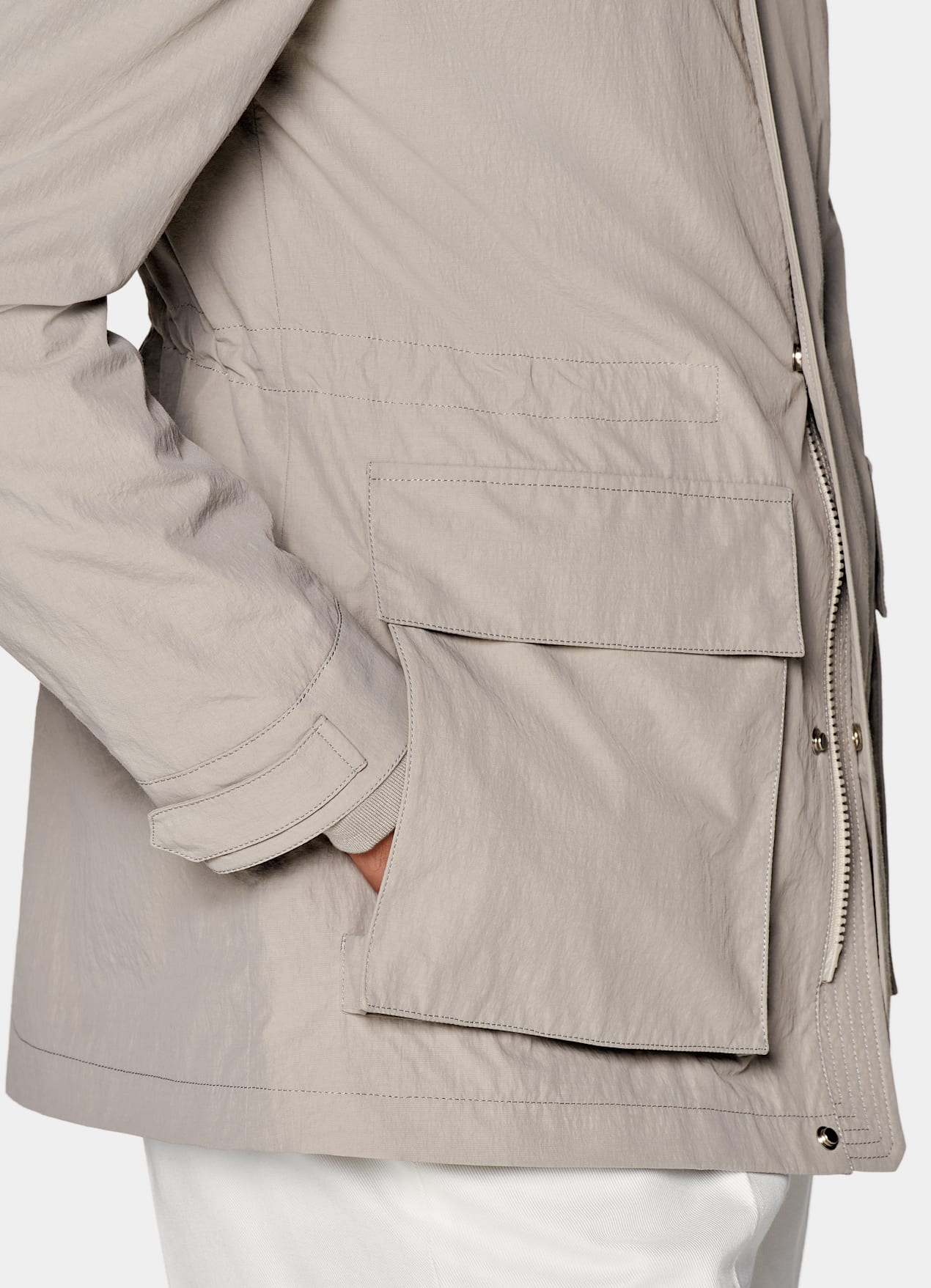 Saharienne taupe clair