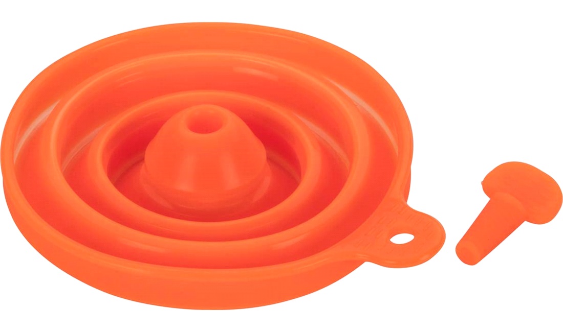 Foldbar silikone tragt 14,5x12,5x15 cm