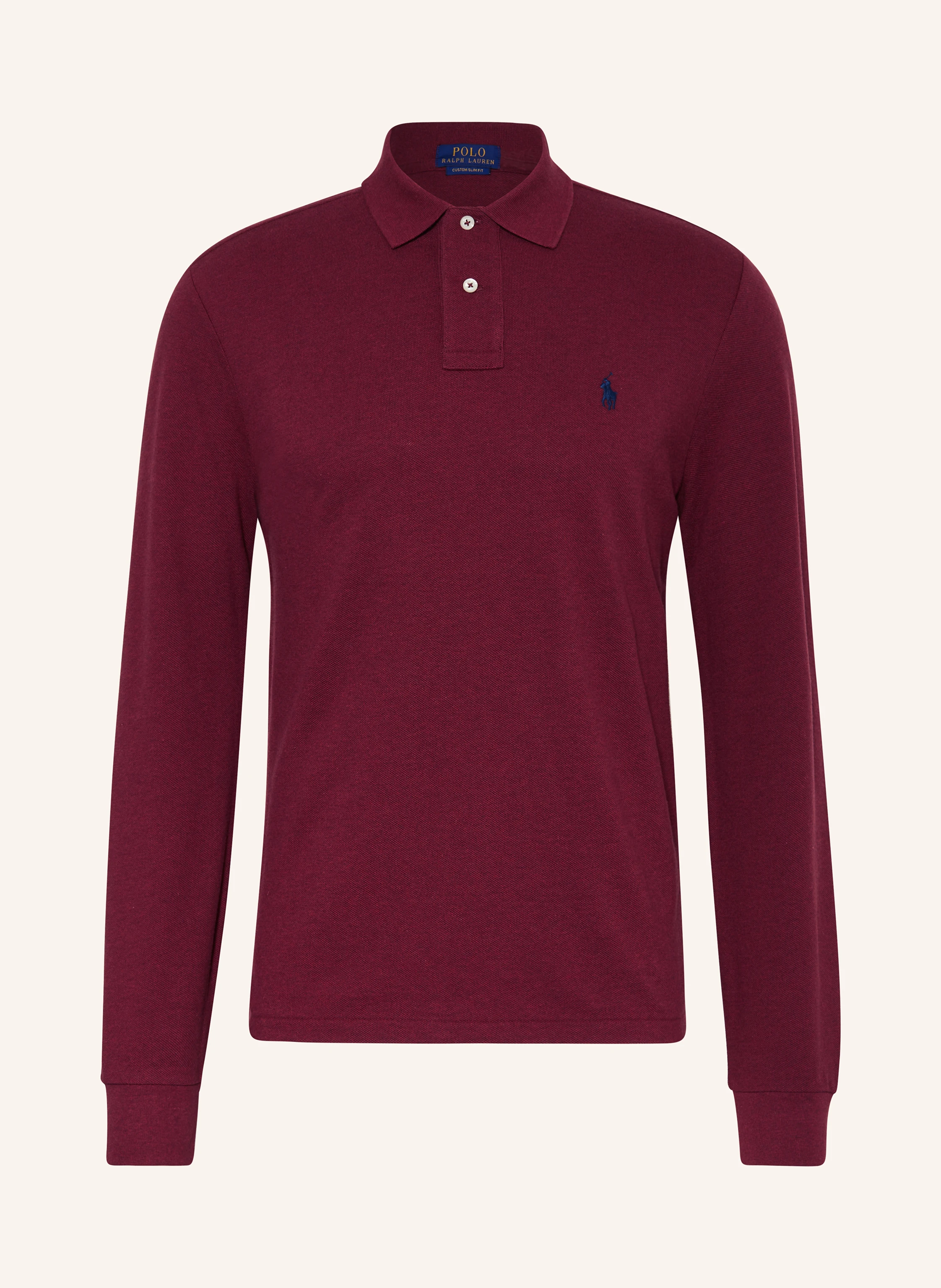 POLO RALPH LAUREN Piqué-Poloshirt Custom Slim Fit