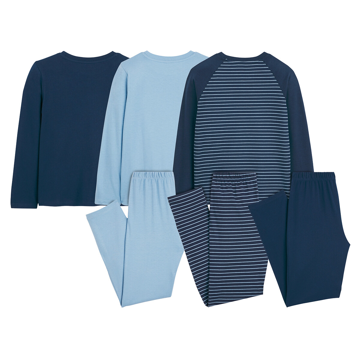 LA REDOUTE COLLECTIONS<br>Conjunto de 3 pijamas em jersey